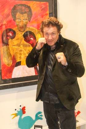 Francis Fulton - Smith der britisch deutsche Schauspieler ist auch als Kuenstler und Maler aktiv und stellt seine Bilder Werke in der UdoLindenberg & more Galerie aus Eroeffung am Freitag 06.12.2019 in der Europa Passage in Hamburg HH Deutschland *** Francis Fulton Smith the British German Actors is also as Artists and Painter active and provides its pictures Works in the UdoLindenberg More Gallery from Opening on Friday 06 12 2019 in the Europe Passage in Hamburg HH Germany