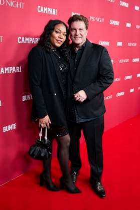 Red Night by Campari und Bunte Salomea, Francis Fulton-Smith Red Night by Campari und Bunte im FrederickÂ s in Berlin am 14.02.2025 *** Red Night by Campari and Bunte Salomea, Francis Fulton Smith Red Night by Campari and Bunte at Fredericks in Berlin on 14 02 2025 Copyright: xCopyright:xEventpressxRadkex