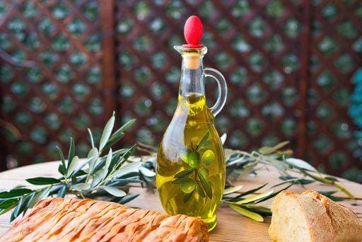 extra virgin olive oil, from organic olive groves in Greece, genuine taste of oil from the Mediterranean. 23085000 RECORD DATE NOT STATED