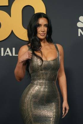 Saturday Night Live 50: The Red Carpet in New York February 16, 2025, New York, New York, USA: KIM KARDASHIAN attends the SNL 50: The Red Carpet, .Rockefeller Center, NYC.February 16, 2025 . New York USA - ZUMAms4_ 20250216_faf_ms4_018 Copyright: xSoniaxMoskowitzxGordonx