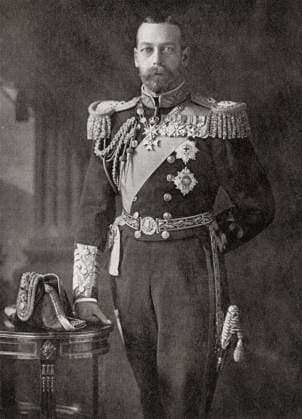 Altes Vintage Foto von Georg V Old vintage photo of George V Copyright: imageBROKER dadxfotos ibljhl12509592.jpg