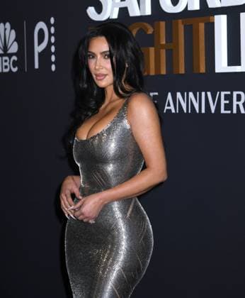 February 16, 2025, New York, New York, Unites States: Kim Kardashian attends the SNL50: The Anniversary Show at 30 Rockefeller Plaza in New York. February 16, 2025. New York Unites States - ZUMAp281 20250216_zea_p281_049 Copyright: xPhotoxImagexPressx