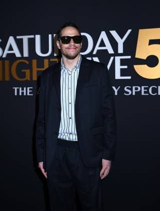 February 16, 2025, New York, New York, Unites States: Pete Davidson attends the SNL50: The Anniversary Show at 30 Rockefeller Plaza in New York. February 16, 2025. New York Unites States - ZUMAp281 20250216_zea_p281_065 Copyright: xPhotoxImagexPressx