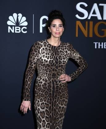 February 16, 2025, New York, New York, Unites States: Sarah Silverman attends the SNL50: The Anniversary Show at 30 Rockefeller Plaza in New York. February 16, 2025. New York Unites States - ZUMAp281 20250216_zea_p281_083 Copyright: xPhotoxImagexPressx
