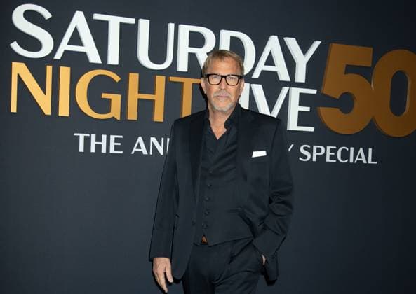 Red carpet for the SNL50: The Anniversary Show of Saturday Night Live Featuring: Kevin Costner Where: New York, New York, United States When: 16 Feb 2025 Credit: Janet Mayer INSTARimages.com EDITORIAL USE ONLY. NOT FOR USE BY NEWSPAPERS BASED IN THE UK. Copyright: xx instar54522438