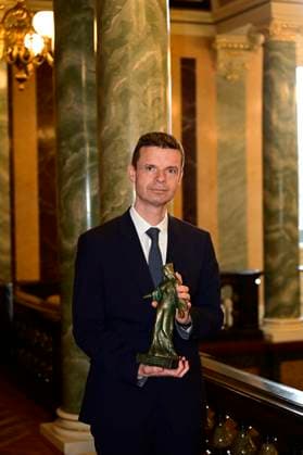 Marko Bosnjak bei der Verleihung des Friedenspreis Dresden 2025 - International Peace Prize an den Europäischen Gerichtshof für Menschenrechte (EGMR) in der Semperoper. Dresden, 16.02.2025 Sachsen Germany Copyright: xMatthiasxWehnertx