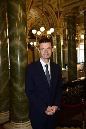 Marko Bosnjak bei der Verleihung des Friedenspreis Dresden 2025 - International Peace Prize an den Europäischen Gerichtshof für Menschenrechte (EGMR) in der Semperoper. Dresden, 16.02.2025 Sachsen Germany Copyright: xMatthiasxWehnertx