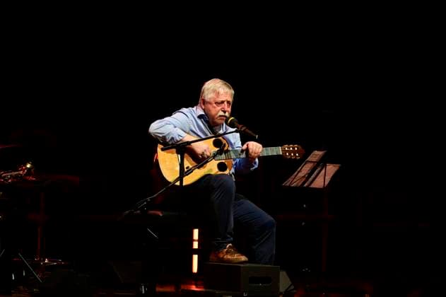 Wolf Biermann bei der Verleihung des Friedenspreis Dresden 2025 - International Peace Prize an den Europäischen Gerichtshof für Menschenrechte (EGMR) in der Semperoper. Dresden, 16.02.2025 Sachsen Germany Copyright: xMatthiasxWehnertx