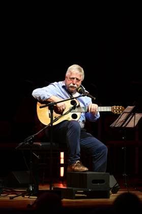 Wolf Biermann bei der Verleihung des Friedenspreis Dresden 2025 - International Peace Prize an den Europäischen Gerichtshof für Menschenrechte (EGMR) in der Semperoper. Dresden, 16.02.2025 Sachsen Germany Copyright: xMatthiasxWehnertx