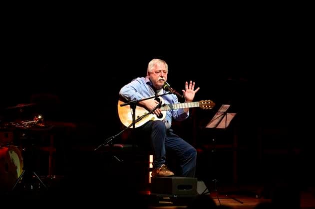 Wolf Biermann bei der Verleihung des Friedenspreis Dresden 2025 - International Peace Prize an den Europäischen Gerichtshof für Menschenrechte (EGMR) in der Semperoper. Dresden, 16.02.2025 Sachsen Germany Copyright: xMatthiasxWehnertx