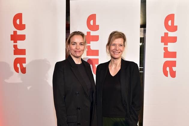 Entertainment Themen der Woche KW08 Entertainment Bilder des Tages ARTE Berlinale Empfang 2025 Nina Hoss, Ina Weisse, Regisseurin Ankunft zum ARTE Berlinale Empfang 2025 zur 75.ten Berlinale in Berlin, am 17.02.2025 *** ARTE Berlinale Reception 2025 Nina Hoss, Ina Weisse, director Arrival at the ARTE Berlinale Reception 2025 for the 75th Berlinale in Berlin, on 17 02 2025 Photopress Mueller