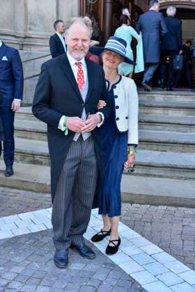 Friedrich Graf zu Rantzau, Alexandra Gräfin zu Rantzau bei der kirchlichen Hochzeit von Christian von Boetticher im Hamburger Michel - Die evangelische Hauptkirche Sankt Michaelis am Samstag 04.Juni 2022 in Hamburg HH Deutschland *** Friedrich Graf to Rantzau, Alexandra Countess to Rantzau at the ecclesiastical Wedding from Christian from Boetticher at Hamburg Michel the Protestant Main church Sankt Michaelis on Saturday 04 June 2022 in Hamburg HH Germany
