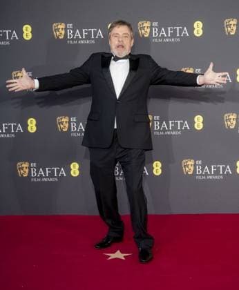 Arrivals to the 2025 EE BAFTA Film Awards at the Royal Festival Hall Featuring: Mark Hamill Where: London, United Kingdom When: 16 Feb 2025 Credit: CelebrityPhotosUK Cover Images EDITORIAL USE ONLY. NOT FOR USE BY NEWSPAPERS BASED IN THE UK. Copyright: xx coverimg54525409