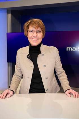 Bettina Böttinger in der ARD-Talkshow maischberger im Studio Berlin Adlershof. Berlin, 18.02.2025 *** Bettina Böttinger on the ARD talk show maischberger in Studio Berlin Adlershof Berlin, 18 02 2025 Foto:xT.xBartillax xFuturexImagex maischberger1802_5220