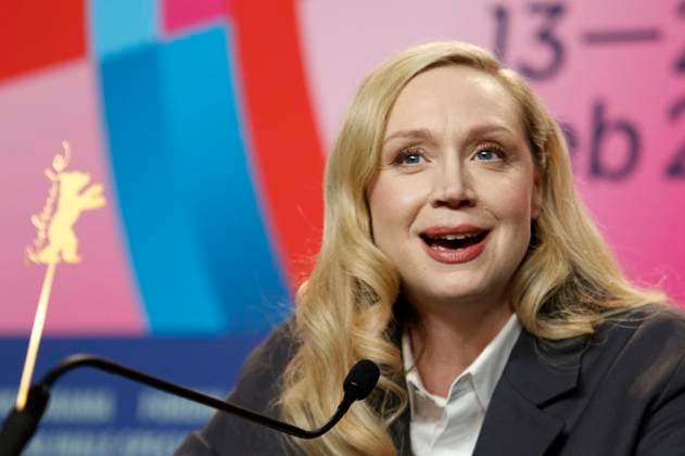 Bilder des Jahres 2025, Entertainment 02 Februar Entertainment Themen der Woche KW08 News Bilder des Tages Entertainment Bilder des Tages Gwendoline Christie bei der Pressekonferenz zum Kinofilm After This Death auf der Berlinale 2025 75. Internationale Filmfestspiele Berlin im Hotel Grand Hyatt. Berlin, 19.02.2025 *** Gwendoline Christie at the press conference for the feature film After This Death at the Berlinale 2025 75 Berlin International Film Festival at the Hotel Grand Hyatt Berlin, 19 02 2025 Foto:xC.xTamckex xFuturexImagex death_5262