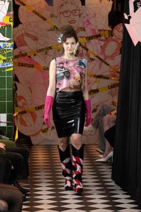 VIN + OMI AW25 catwalk show, 19 February 2025 VIN + OMI AW25 catwalk show at Harrington Gardens in South Kensington, London, UK on 19 February 2025., Credit:JIMMY JAMES Avalon London, UK  Copyright: xJIMMYxJAMESx xAvalonx 0966187145