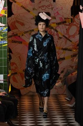 VIN + OMI AW25 catwalk show, 19 February 2025 VIN + OMI AW25 catwalk show at Harrington Gardens in South Kensington, London, UK on 19 February 2025., Credit:JIMMY JAMES Avalon London, UK  Copyright: xJIMMYxJAMESx xAvalonx 0966188190