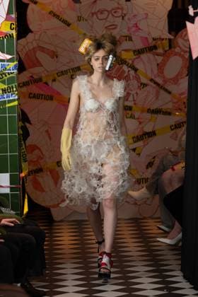 VIN + OMI AW25 catwalk show, 19 February 2025 VIN + OMI AW25 catwalk show at Harrington Gardens in South Kensington, London, UK on 19 February 2025., Credit:JIMMY JAMES Avalon London, UK  Copyright: xJIMMYxJAMESx xAvalonx 0966188230