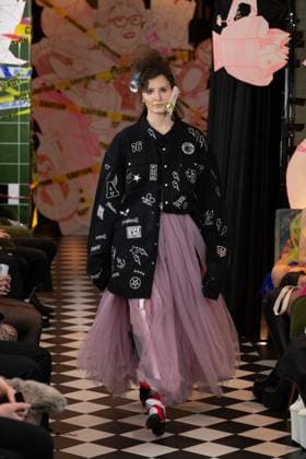 VIN + OMI AW25 catwalk show, 19 February 2025 VIN + OMI AW25 catwalk show at Harrington Gardens in South Kensington, London, UK on 19 February 2025., Credit:JIMMY JAMES Avalon London, UK  Copyright: xJIMMYxJAMESx xAvalonx 0966189177