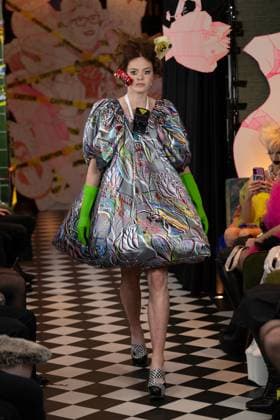 VIN + OMI AW25 catwalk show, 19 February 2025 VIN + OMI AW25 catwalk show at Harrington Gardens in South Kensington, London, UK on 19 February 2025., Credit:JIMMY JAMES Avalon London, UK  Copyright: xJIMMYxJAMESx xAvalonx 0966189284