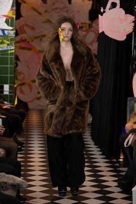 VIN + OMI AW25 catwalk show, 19 February 2025 VIN + OMI AW25 catwalk show at Harrington Gardens in South Kensington, London, UK on 19 February 2025., Credit:JIMMY JAMES Avalon London, UK  Copyright: xJIMMYxJAMESx xAvalonx 0966189351