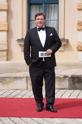 Francis Fulton Smith bei der Eroeffnung der Bayreuther Festspiele 2024 am 25. Juli 2024 im Festspielhaus in Bayreuth. Bayern Deutschland *** Francis Fulton Smith at the Opening the Bayreuther Festival 2024 on 25 July 2024 at Festspielhaus in Bayreuth Bavaria Germany