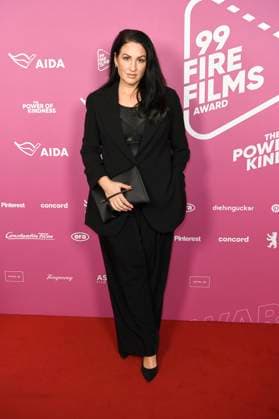 Minu Barati beim 99Fire Films Award während der Berlinale 2025 in der Astor Film Lounge. Berlin, 19.02.2025