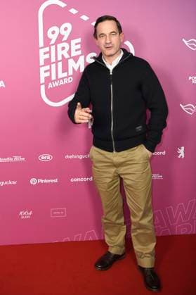 Sönke Möhring beim 99Fire Films Award während der Berlinale 2025 in der Astor Film Lounge. Berlin, 19.02.2025