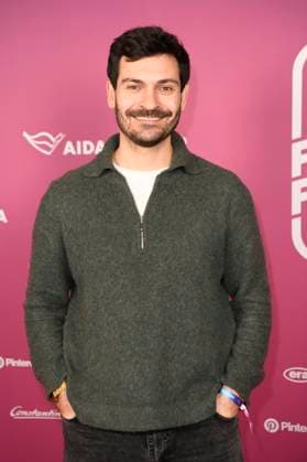 Jonas Hummels beim 99Fire Films Award während der Berlinale 2025 in der Astor Film Lounge. Berlin, 19.02.2025