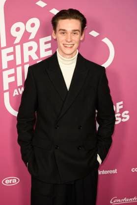 Mike Leon Lichtenberg beim 99Fire Films Award während der Berlinale 2025 in der Astor Film Lounge. Berlin, 19.02.2025