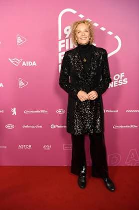 Katja Riemann beim 99Fire Films Award während der Berlinale 2025 in der Astor Film Lounge. Berlin, 19.02.2025