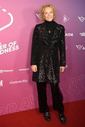 Katja Riemann beim 99Fire Films Award während der Berlinale 2025 in der Astor Film Lounge. Berlin, 19.02.2025