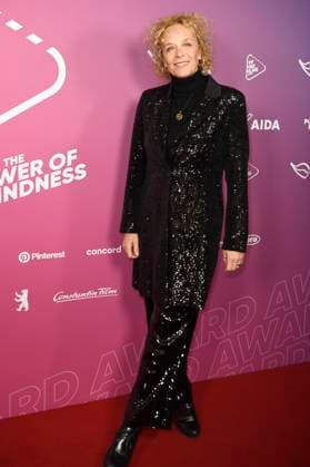 Katja Riemann beim 99Fire Films Award während der Berlinale 2025 in der Astor Film Lounge. Berlin, 19.02.2025