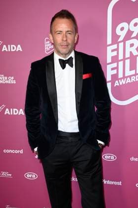 Stefan Kiwit beim 99Fire Films Award während der Berlinale 2025 in der Astor Film Lounge. Berlin, 19.02.2025