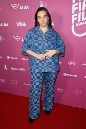 Dilara Aylin Ziem beim 99Fire Films Award während der Berlinale 2025 in der Astor Film Lounge. Berlin, 19.02.2025