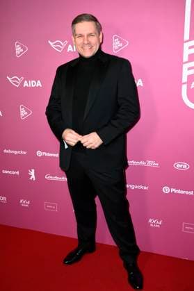 Kevin Kratzsch beim 99Fire Films Award während der Berlinale 2025 in der Astor Film Lounge. Berlin, 19.02.2025