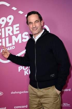 Sönke Möhring beim 99Fire Films Award während der Berlinale 2025 in der Astor Film Lounge. Berlin, 19.02.2025