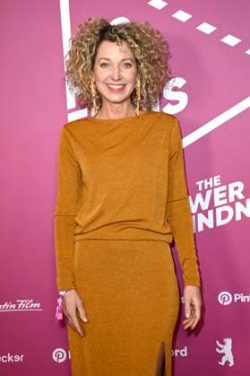 Aline von Drateln beim 99Fire Films Award während der Berlinale 2025 in der Astor Film Lounge. Berlin, 19.02.2025