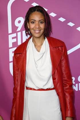 Pauline Afaja beim 99Fire Films Award während der Berlinale 2025 in der Astor Film Lounge. Berlin, 19.02.2025