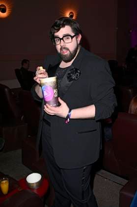 Steven Preisner beim 99Fire Films Award während der Berlinale 2025 in der Astor Film Lounge. Berlin, 19.02.2025