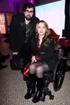 Steven Preisner und Kristina Vogel beim 99Fire Films Award während der Berlinale 2025 in der Astor Film Lounge. Berlin, 19.02.2025