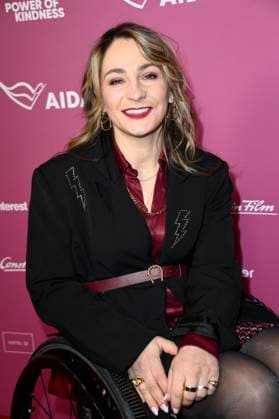 Kristina Vogel beim 99Fire Films Award während der Berlinale 2025 in der Astor Film Lounge. Berlin, 19.02.2025