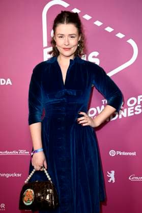 Laura Louisa Garde beim 99Fire Films Award während der Berlinale 2025 in der Astor Film Lounge. Berlin, 19.02.2025