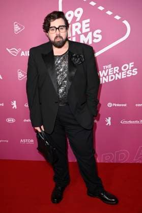 Steven Preisner beim 99Fire Films Award während der Berlinale 2025 in der Astor Film Lounge. Berlin, 19.02.2025