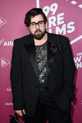 Steven Preisner beim 99Fire Films Award während der Berlinale 2025 in der Astor Film Lounge. Berlin, 19.02.2025