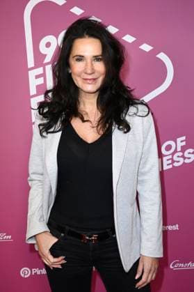 Mariella Ahrens beim 99Fire Films Award während der Berlinale 2025 in der Astor Film Lounge. Berlin, 19.02.2025