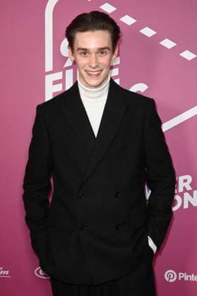 Mike Leon Lichtenberg beim 99Fire Films Award während der Berlinale 2025 in der Astor Film Lounge. Berlin, 19.02.2025