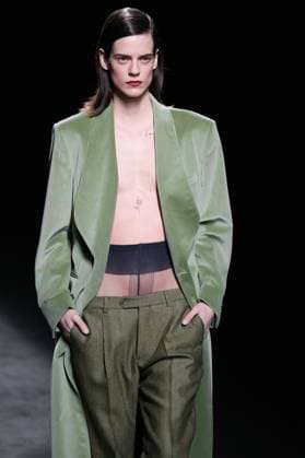 Baro Lucas during Fashion Week A model walks the runway wearing a design by Baro Lucas during Mercedes-Benz Fashion Week de Madrid in IFERMA, 20 February 2025 Spain Featuring: A model walks the runway wearing a design by Baro Lucas during Mercedes-Benz Fashion Week de Madrid in IFERMA, 20 February 2025 Spain Where: Madrid, Spain When: 20 Feb 2025 Credit: Oscar Gonzalez WENN Madrid Spain Copyright: xOscarxGonzalez WENNx wenn40262034 OFA ZOJx wenn40262034
