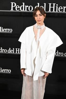 Pedro del Hierro presents his OI25 26 El Pellizco collection at the 81st edition of MBFWM Hiba Abouk poses at the Pedro del Hierro photocall during the presentation of his OI25 26 El Pellizco collection at the 81st edition of MBFWM, on February 20, 2025, in Madrid Spain FASHION MERCEDES BENZ FASHION WEEK FAMOUS DESIGNERS José Madrid Madrid Madrid Spain  Copyright: xJosÃ xOlivax 6532198