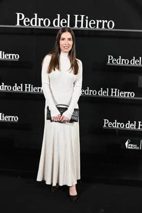 Pedro del Hierro presents its OI25 26 El Pellizco collection at the 81st edition of MBFWM Marta Carriedo poses at the Pedro del Hierro photocall during the presentation of its OI25 26 El Pellizco collection at the 81st edition of MBFWM, on February 20, 2025, in Madrid Spain FASHION MERCEDES BENZ FASHION WEEK FAMOUS DESIGNERS José Madrid Madrid Madrid Spain  Copyright: xJosÃ xOlivax 6532203